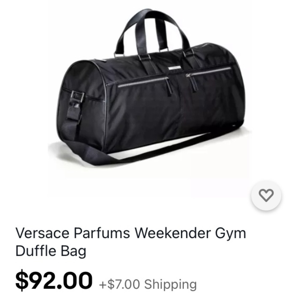 Versace Weekender Duffel Bag